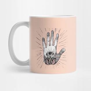 Hand with and Eye - 2 Mug